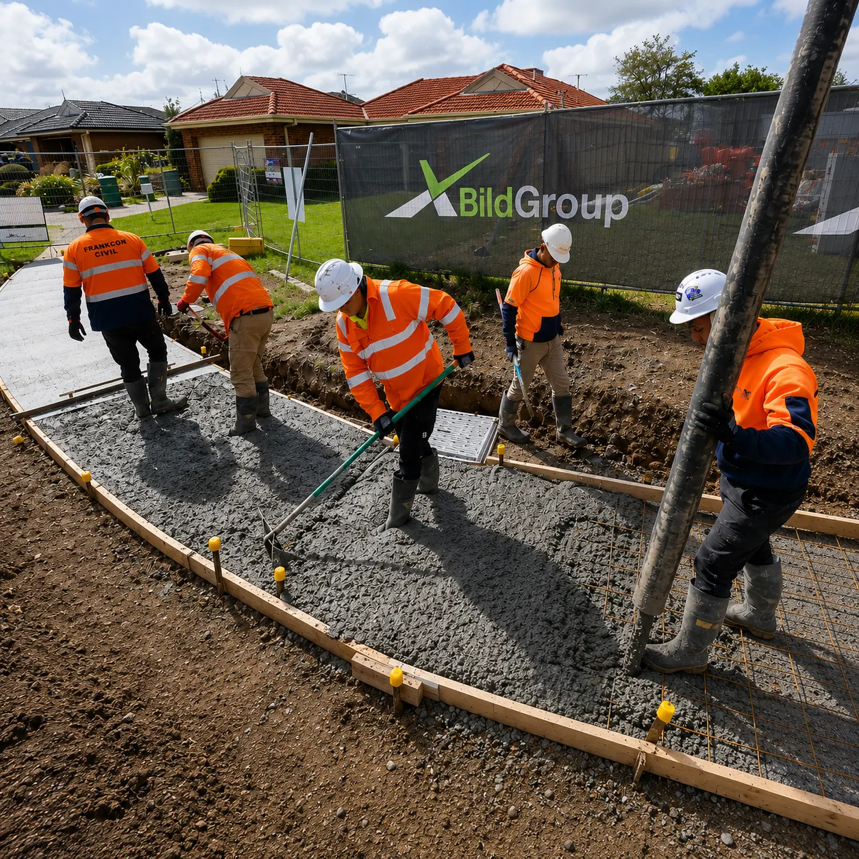Biochar in road base and concrete